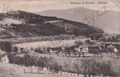  - Malenice Strakonice, celkový pohled Zámostí