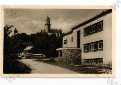 - Hrad Bouzov, Olomouc, autobus, ORBIS