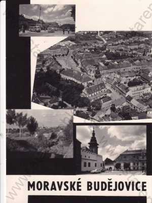  - Moravské Budějovice Třebíč Trebitsch, celkový pohled, náměstí