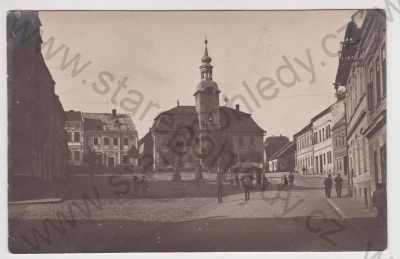  - Hlinsko - náměstí, real foto