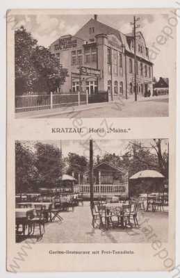  - Chrastava - hotel Mainz, zahradní restaurace a tančírna