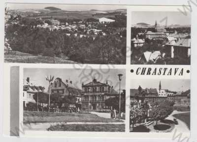  - Chrastava (Liberec), více záběrů, celkový pohled, náměstí, částečný záběr města