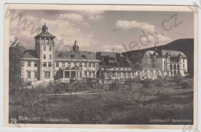  - Zlaté hory (Cukmantl, Zuckmantel) - Jeseník, sanatorium