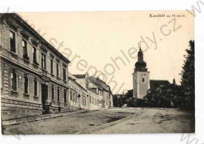  - Kunštát na Moravě, Blansko, pohled ulicí