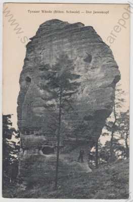  - Tiské stěny (Tyssaer Wände) - Ústí nad Labem, Der Januskopf