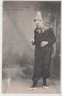  - Cirkus, klaun, ekvilibrista, A. Liebel