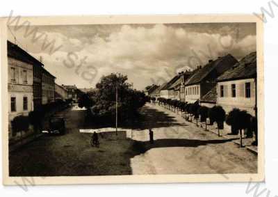  - Lomnice n. Lužnicí, Jindřichův Hradec, ORBIS, částečný záběr města