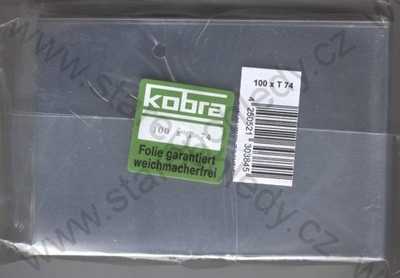  - 100 x obal KOBRA T74 na MF pohlednic - kvalita