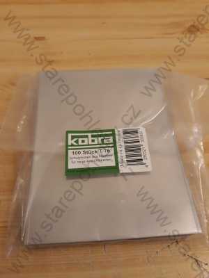  - 100 x obal KOBRA T76 na VF pohlednic ( 107 x 150 mm ) DIN A6 - kvalita
