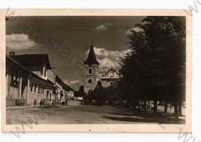  - Černovice u Tábora, Pelhřimov, částečný záběr města, Foto-fon