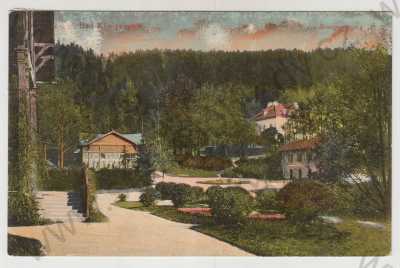  - Lázně Kynžvart (Bad Königswart), Cheb, barevná, částečný záběr