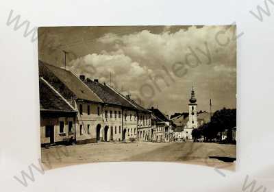  - Benešov nad Černou - náměstí, kostel, AUTO, Orbis