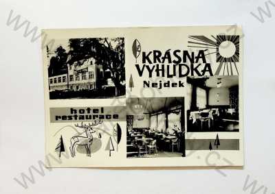  - Nejdek - Krásná vyhlídka, hotel, restaurace, interiér, koláž, více záběrů