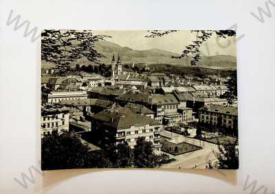  - Slovensko - Bánská Bystrica - celkový pohled, kostel