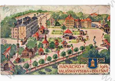  - Holešov, Kroměříž, Hanácko- valašská výstava 1914