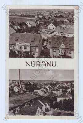  - Nýřany (Plzeň-sever), více záběrů, částečný záběr města, pohled na město z výšky