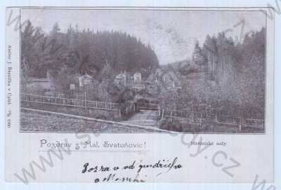  - Malé Svatoňovice (Trutnov), Mariánské sady, celkový pohled, DA
