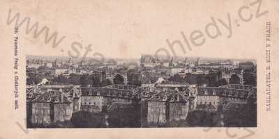  - Praha 1 centrum, panorama z Chotkových sadů