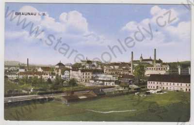  - Broumov (Braunau) - Náchod, celkový pohled, kolorovaná