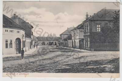  - Lochovice (Beroun), pohled ulicí, část města