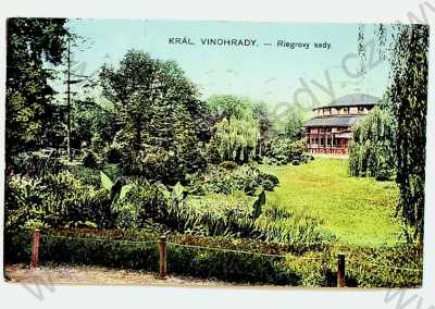  - Praha - Vinohrady - Riegrovy sady, kolorovaná