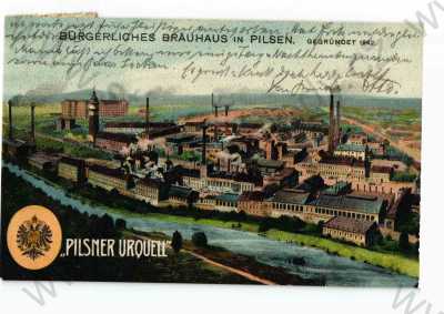  - Plzeň, částečný záběr města