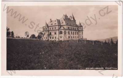  - Vysoké nad Jizerou - vila Dra Kramáře