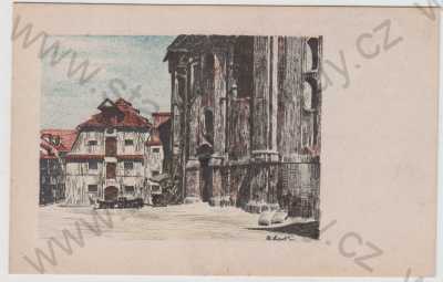  - Cheb (Eger), Sankt Clara, B. Lark, kolorovaná