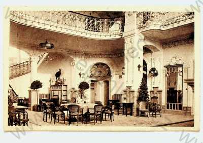  - Slovensko - Tatranská Lomnica - interiér Grandhotelu Praha