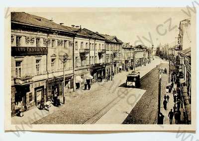  - Ukrajina - Žitomír - pohled ulicí, tramvaj