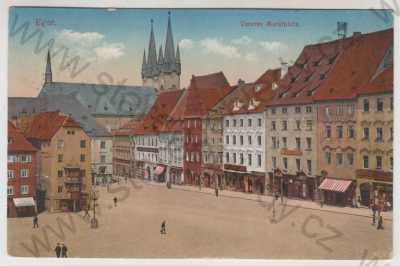  - Cheb (Eger), náměstí, kolorovaná