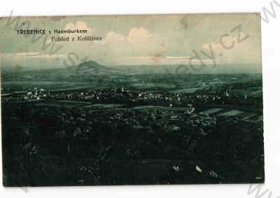  - Třebenice, Litoměřice, celkový pohled, tónovaná