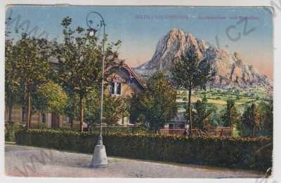  - Bílina Kyselka (Bilin Sauerbrunn) - Teplice, restaurace, kolorovaná