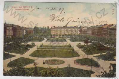  - Brno (Brünn), náměstí, část města, kolorovaná
