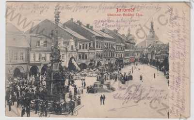  - Jaroměř (Náchod), náměstí, Slavnost Božího Těla