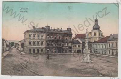  - Choceň (Ústí nad Orlicí), náměstí, kolorovaná