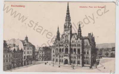  - Liberec (Reichenberg), náměstí, radnice