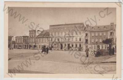  - Hlučín (Opava), náměstí, bicykl