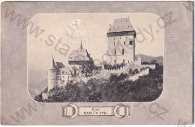  - Karlův Týn - 2 ks - hrad
