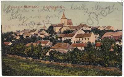  - Jílové - celkový pohled, kolorovaná