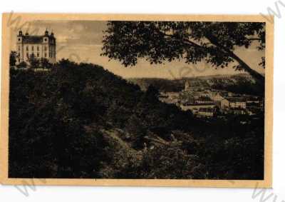  - Moravský Krumlov, Znojmo, celkový pohled, tónovaná, FOTOTYP