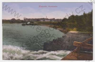  - Kroměříž (Kremsier), barevná, řeka