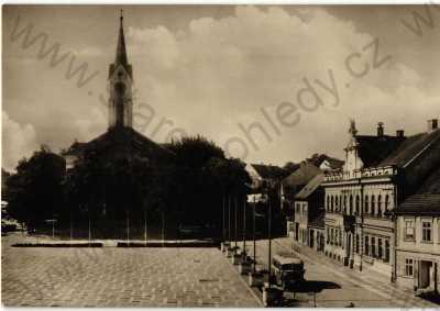  - Milevsko, Písek, náměstí, ORBIS