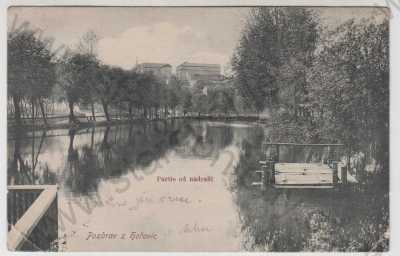  - Hořovice (Beroun), partie, nádraží, řeka