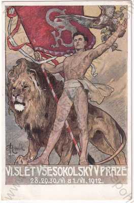  - Sokol - VI. slet všesokolský Praha 1912
