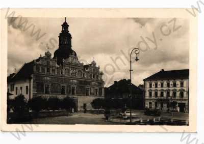  - Stříbro, Tachov, částečný záběr města, ORBIS