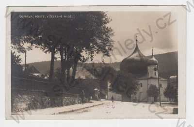  - Železná Ruda (Klatovy), kostel, celkový pohled, Foto-Fon Praha
