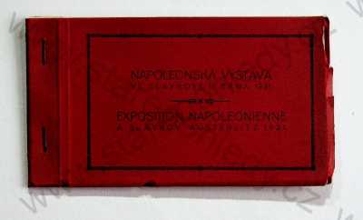  - Slavkov u Brna - Napoleonská výstava - konvolut 10 ks + 1 pohlednice vložená - náměstí, pošta, radnice, hostinec, vchod do zámku, zámek, zámecký park, mohyla míru, Napoleon