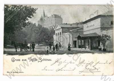  - Teplice, částečný záběr města, DA
