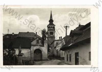  - Dobruška, Rychnov nad Kněžnou, pohled ulicí, Grafo Čuda Holice